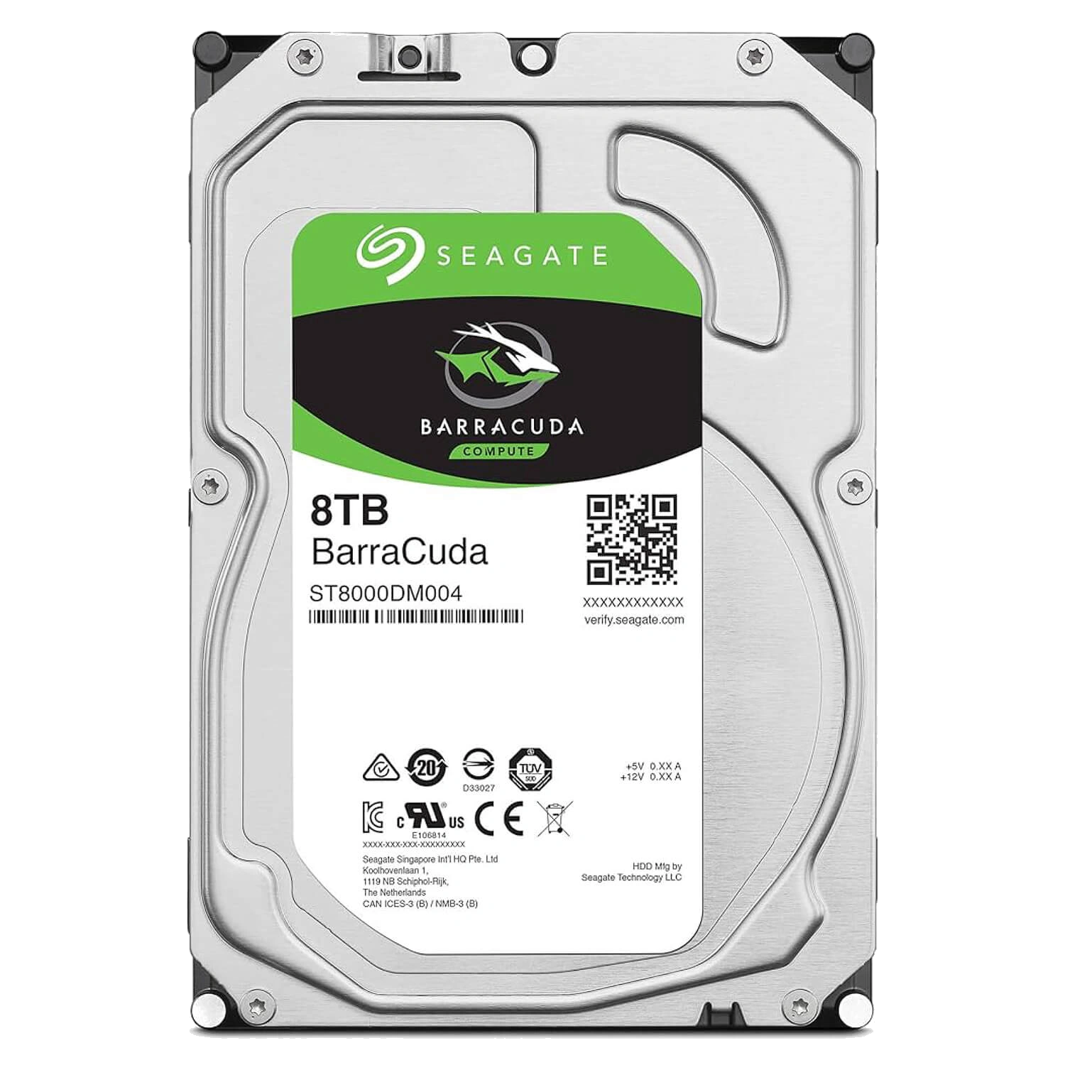 כונן קשיח Seagate Barracuda® 8000GB SATA III ST8000DM0004 256MB