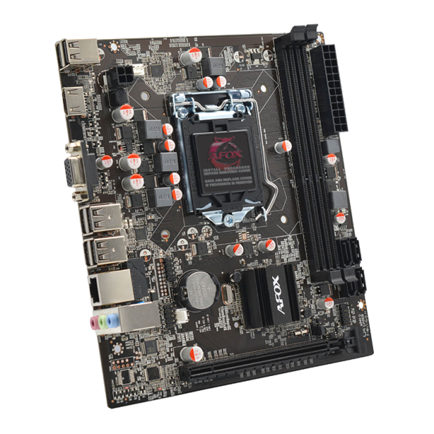 AFOX IB75-MA5 ,DualDDR3 1333 / 1600 ,8CH+LAN1000