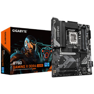 GIGABYTE B760 GAMING X DDR4 Gen5 ,4DualDDR4 2133/2400/2666/2933/3000/3200 ,8CH ,2.5GB ,HDMI S1700