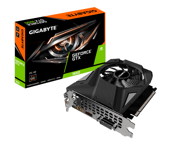 GIGABYTE nVIDIA Geforce GV-N1656OC-4GD 4GDDR6 + TV OUT- HDMI/ Dual DVI, PCI-E