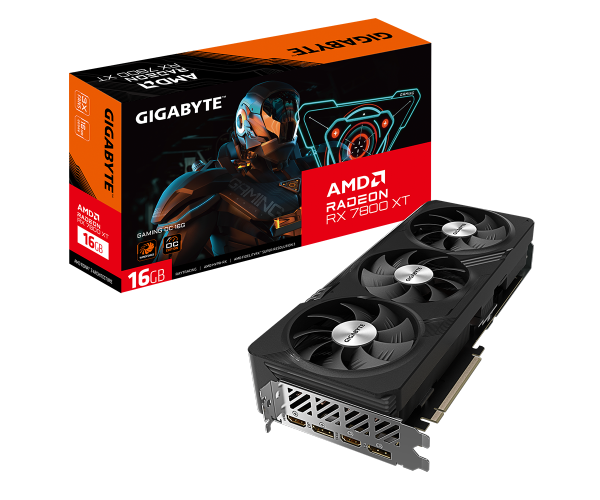 GIGABYTE GV-R78XTGAMING OC-16GD 16GB 256Bit GDDR6 +DP +HDMI PCI-E