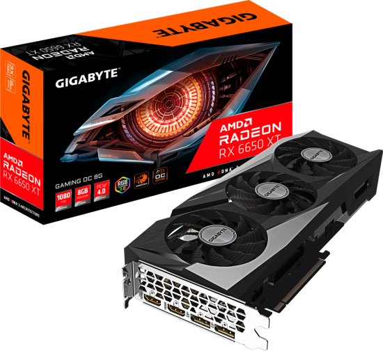 GIGABYTE R665XTGAMING OC-8GD RADEON RX 6650 XT 8GB 192Bit GDDR6 +DP +HDMI PCI-E