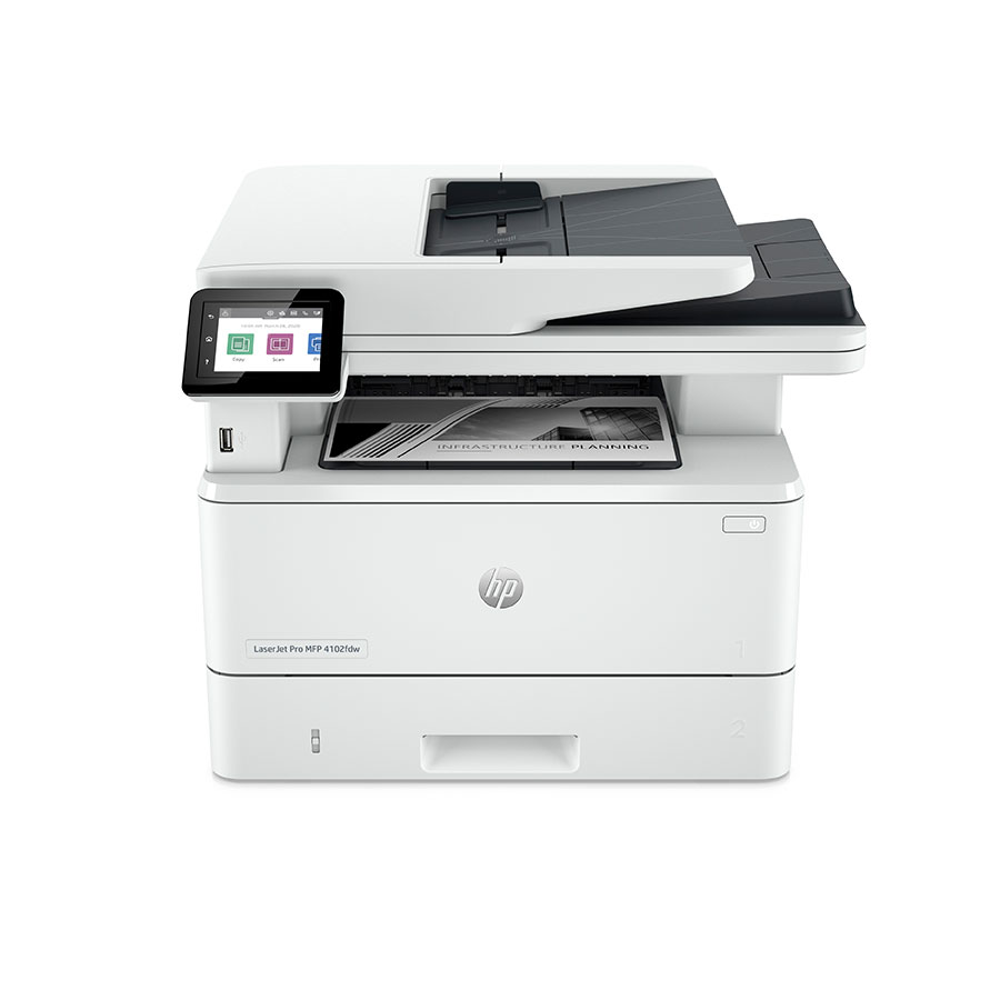 מדפסת לייזר משולבת אלחוטית HP LaserJet Pro MFP 4102fdw All-in-One