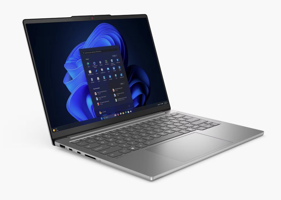 מחשב נייד Lenovo IP Pro 5 14IAH10 Intel Core Ultra 9 285H 32GB 1TB 14" WUXGA AG Win11 Pro Luna Grey 3Y OS