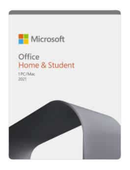 תוכנה אנגלית Microsoft Office Home and Student 2021 English Enabled PKC