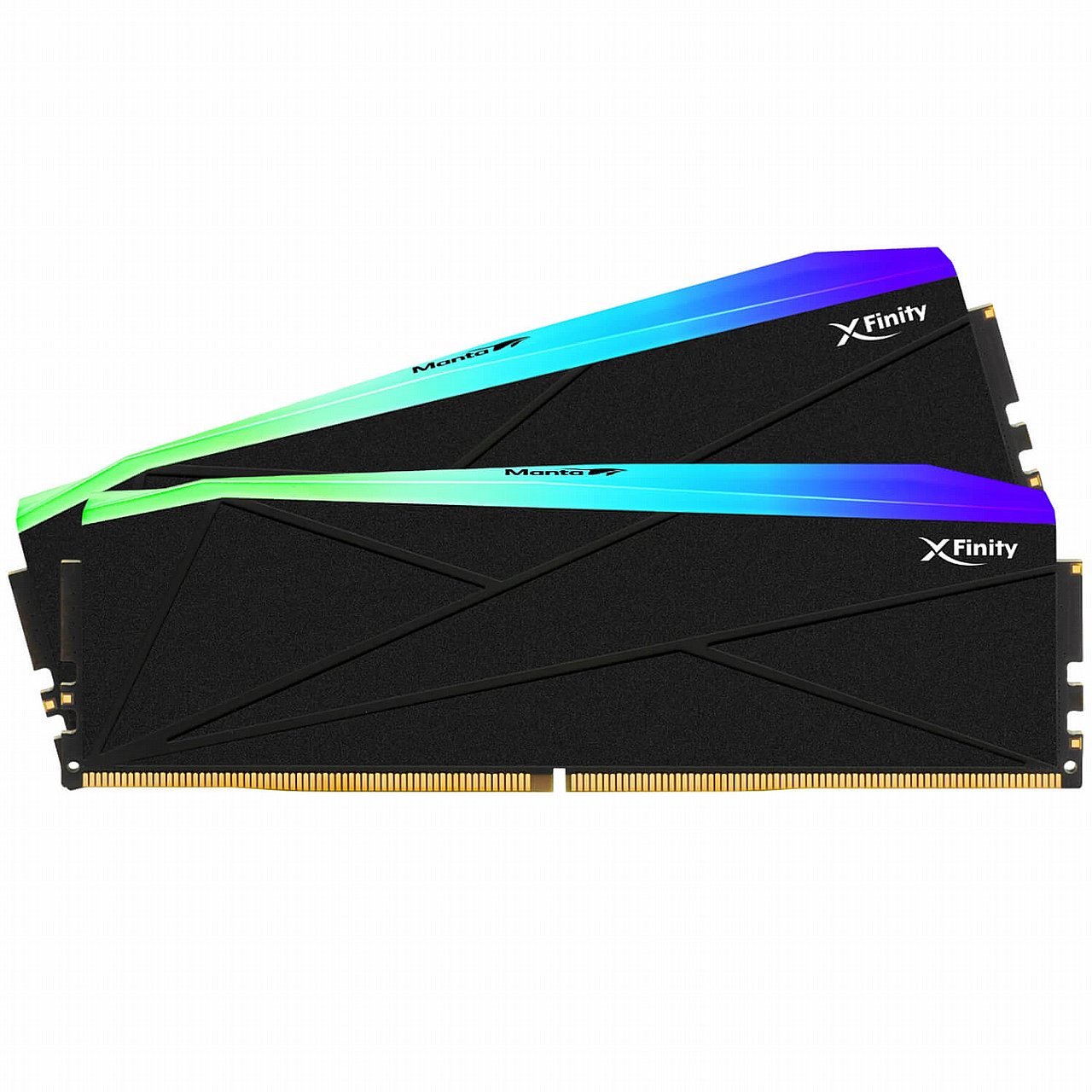 V-COLOR Manta XFinity® Black RGB 32GB 2X16GB 6000MHZ DDR5 CL30