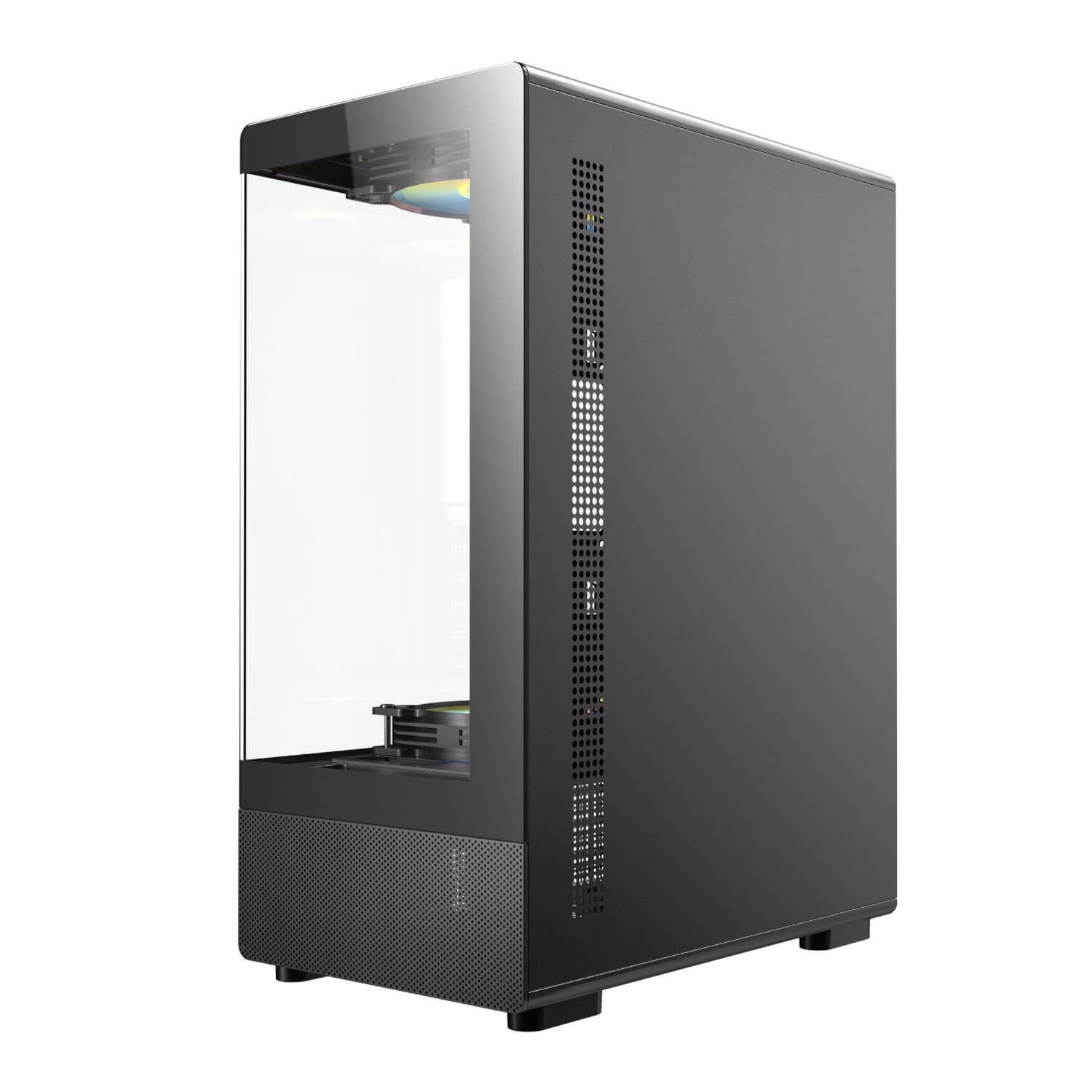 ANTEC VCX300 ARGB BLACK ,Tool-free, NO PSU ,5x12cm ARGB , USB3.0+2USB2.0, Audio & speaker