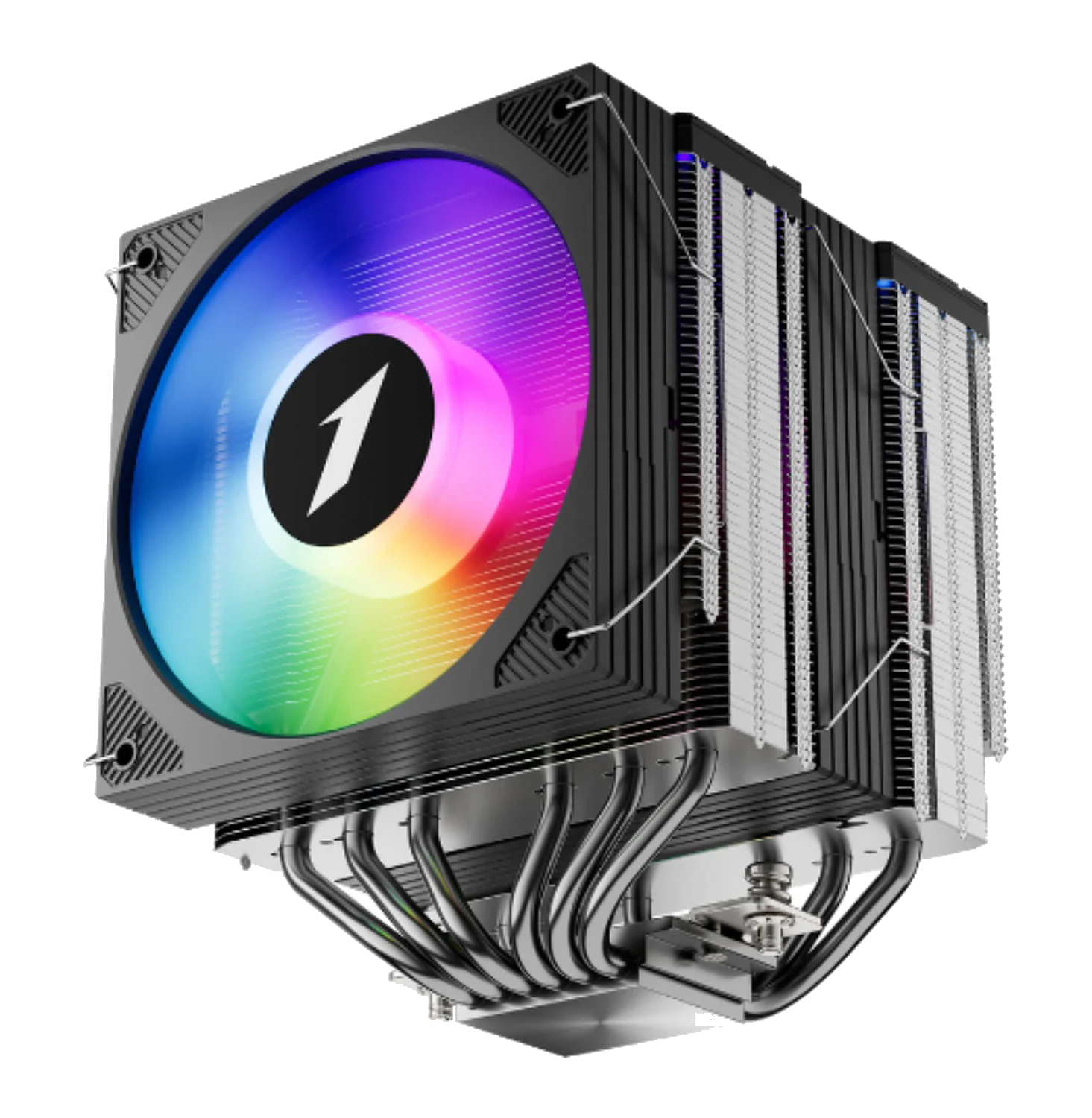 מאוורר למעבד 1StPlayer CRYO CY12LD RGB PWM Black – תמונה 3