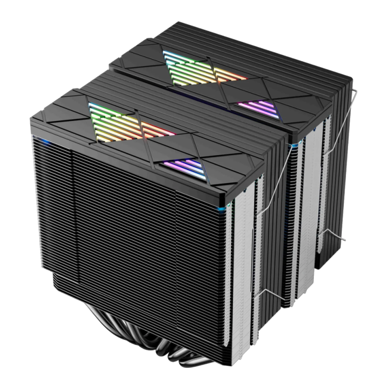 מאוורר למעבד 1StPlayer CRYO CY12LD RGB PWM Black – תמונה 7