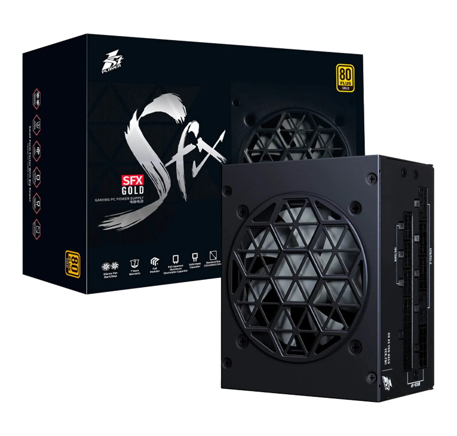 ספק כוח 1StPlayer SFX 850W 80+ Gold FULL MODULAR