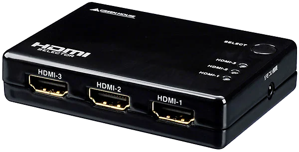קופסת פיצול ל-3 מכשירי HDMI למסך אחד - ידני