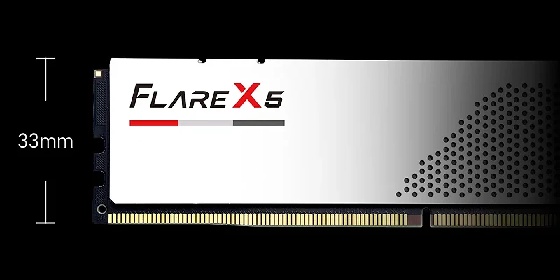 G.Skill Flareֲ® X5 KIT 32GB (2x16GB) DDR5 DRAM 6000MHz C30 – תמונה 5