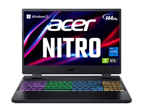מחשב נייד Nitro 5 NH.QFWEC.005 Core™ i5-12500H 12x 2.5GHz ,32GB ,1024GB ,RTX3060 ,FREEDOS