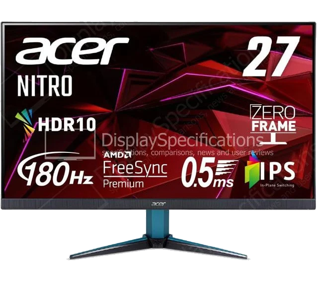 ACER Nitro VG271U 27" M3 FreeSync Premium IPS WQHD 0.5ms (180Hz) 2K IPS