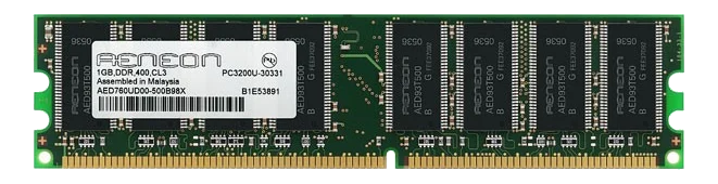AENEON DDR 400MHZ 1GB CL3