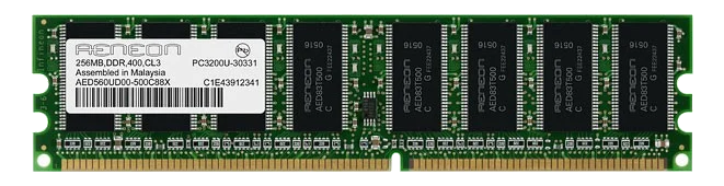 AENEON DDR 400MHZ 256MB CL3
