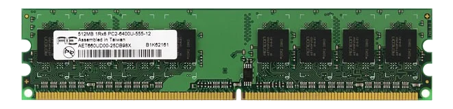 AENEON DDR2 667MHZ 1024MB CL5