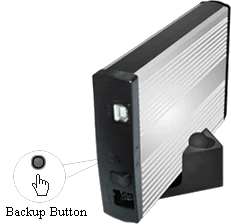 מארז חיצוני AGESTAR 3.5 IDE USB 2.0 Black Aluminium