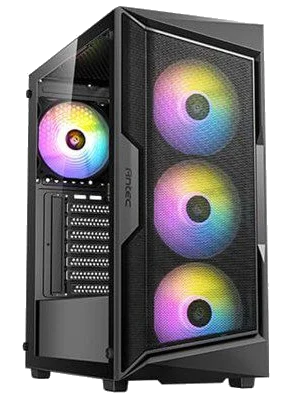 ANTEC AX61 ELITE ARGB ,Tool-free, NO PSU ,4x12cm ARGB Fan, 3USB2/3.0, Audio & speaker