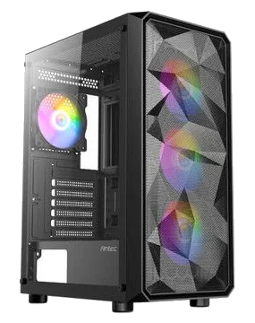 ANTEC AX83 RGB Elite ,Tool-free, NO PSU ,4x12cm ARGB Fan, 3USB2/3.0, Audio & speaker