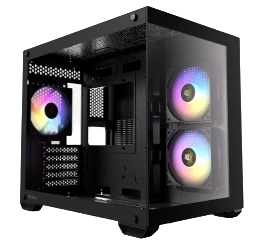 ANTEC CX600M RGB ,Tool-free, NO PSU ,3x12cm RGB , 2USB3.0, Audio & speaker