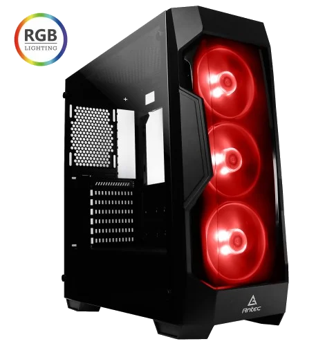 ANTEC DF500 RGB ,Tool-free, NO PSU , 3X120mm Fan, USB2.0/3.0, Audio & speaker