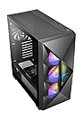 ANTEC DF800 FLUX ,Tool-free, NO PSU ,2X120mm Fan+3X120mm Fan RGB Tempered Glass side, USB2.0/3.0, Audio & speaker