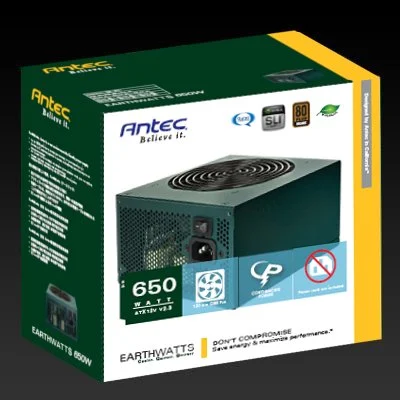ספק כח ANTEC™ Power Supply EA-650D 650W ACTIVE PFC,SATA