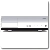 ANTEC NSK2480 SILVER ,Tool-free, 380W PFC, 120mm Fan, USB2.0, Audio & speaker