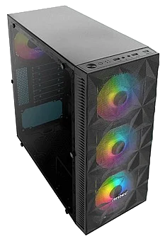 ANTEC NX240 ,Tool-free, NO PSU ,3x12cm LED 1x120mm Fan, 3USB2/3.0, Audio & speaker