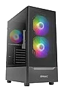 ANTEC NX410 Black ,Tool-free, NO PSU ,2 x 140 mm ARGB fan & 1 x 120 mm ARGB fan , 3USB2/3.0, Audio & speaker