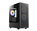 ANTEC NX500M ARGB ,Tool-free, NO PSU ,3x12cm ARGB Fan, 3USB2/3.0, Audio & speaker