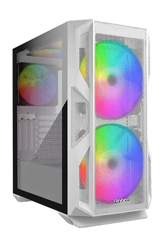 ANTEC NX800 WHITE ,Tool-free, NO PSU ,2X200mm +120mm Fan, 3USB2/3.0, Audio & speaker