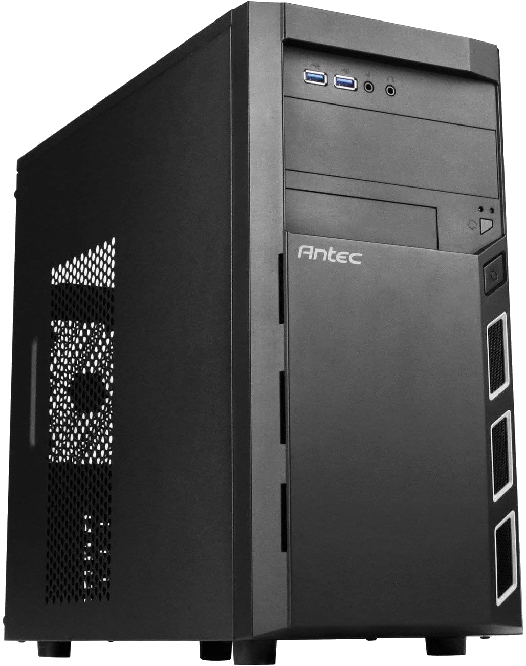 ANTEC VSK3000 ELITE ,Tool-free, NO PSU , 120mm Fan, USB2/3.0, Audio & speaker