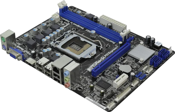 ASROCK H61M-HVGS,DualDDR3 1333 ,8CH+LAN1000 HDMI