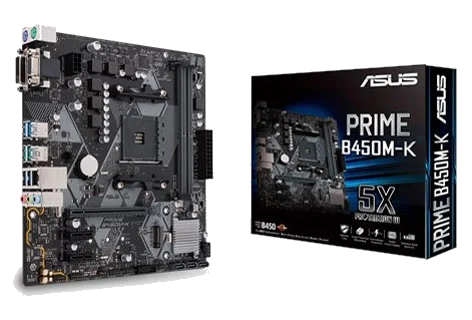 ASUS B450M-K , AM4,PCI-E, DualDDR4 2133/2400/2667/2933 +LAN1000 HDMI