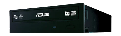 ASUS DVD+-RW X24 DRW-24F1ST DRW-24D3ST/BLK/B/AS Black