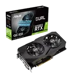 ASUS nVIDIA Geforce RTX 2060 DUAL-RTX2060-O12G-EVO 12GB DDR6+ TV OUT- HDMI-out / DVI / DP, PCI-E