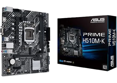 ASUS H510M-K ,2DualDDR4 2133/2400/2666/2800/2933 ,8CH ,1GB ,HDMI S1200