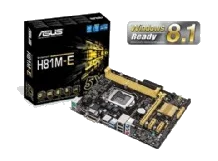 ASUS H81M-E H81,S1150 Core™ i3/i5/i7,DDR3 1066/1333, PCI-E ,1GB – תמונה 2