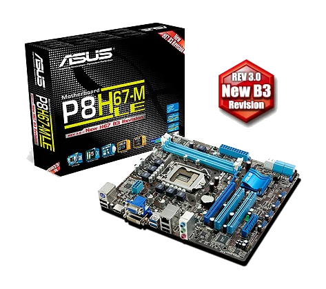 ASUS P8H61-M LE H61,S1155 Core™ i3/i5/i7,DDR3 1066/1333, PCI-E ,1GB