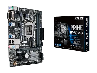 ASUS PRIME B250M-K B250,S1151 Core™ i3/i5/i7,4DDR4 2133/2400, PCI-E ,1GB