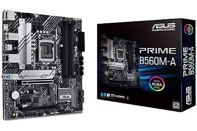 ASUS PRIME B560M-A ,4DualDDR4 2133/2400/2666/2800/2933 ,8CH ,1GB ,HDMI ,S1200