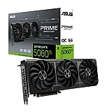 ASUS PRIME GeForce RTX 5060 Ti 16GB GDDR7 OC Edition / DisplayPort / HDMI, PCI-E
