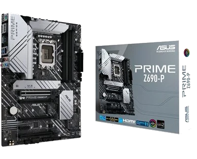 ASUS PRIME Z690-P , Core™ i3/i5/i7/i9, 4DualDDR5 4800MHZ ,2XPCI-E, 2.5GB LGA1700