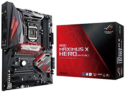 ASUS ROG MAXIMUS X HERO Z370 , Core™ i3/i5/i7,DualDDR4 2133/2400/2666,2XPCI-E,1GB S1151