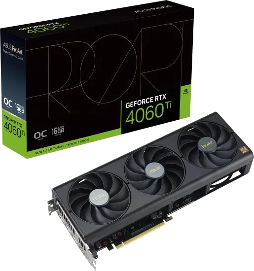ASUS RTX 4060 TI PRO ART 16GB Geforce RTX 4060TI O16GB / DisplayPort / HDMI, PCI-E