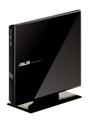 ASUS Extenal Slim DVD+-RW SDRW-08D2S-U X8 + SOFTWARE BLACK USB2