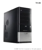 ASUS AC TA-661 300W + 24pin, 80MM Fan, USB2.0 SILVER/BLACK – תמונה 3