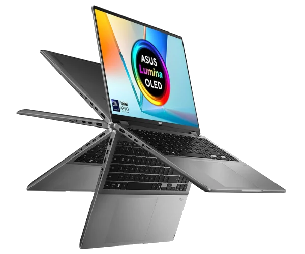 מחשב לוח ASUS VivoBook 16 Flip Ultra5 226V 16GB 512NVME Oled 3K Touch – תמונה 4